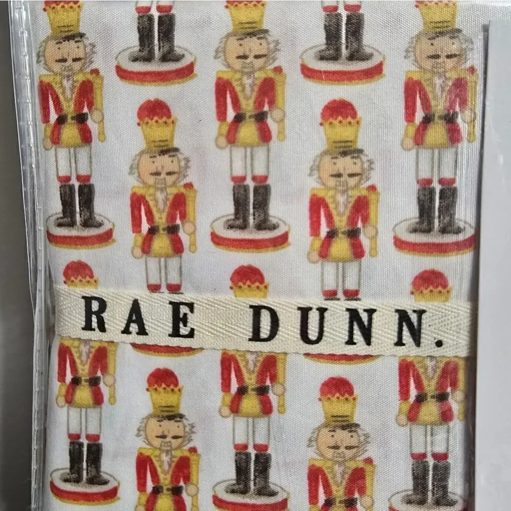 Rae Dunn Christmas Nutcracker Queen size Sheet Set